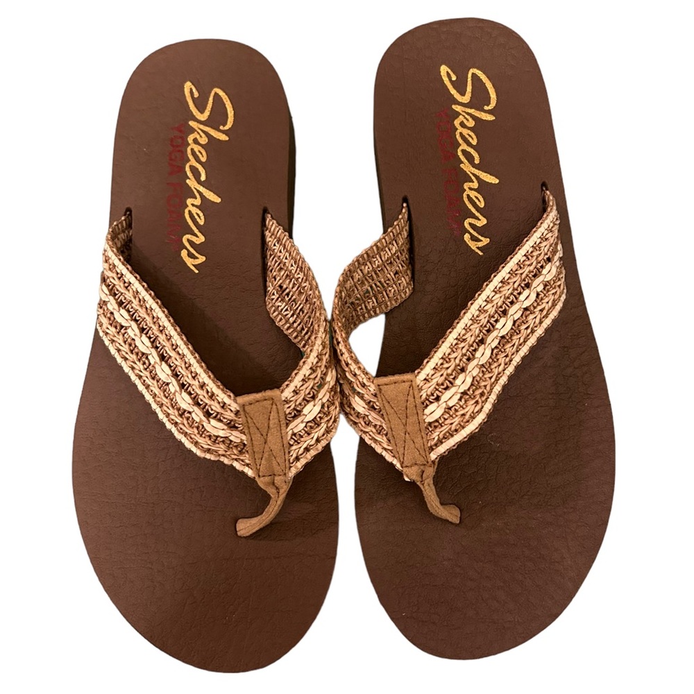Skechers Yoga foam flip flops